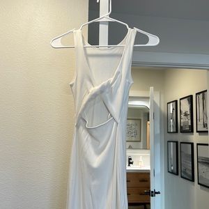 Xs white l space dress like new